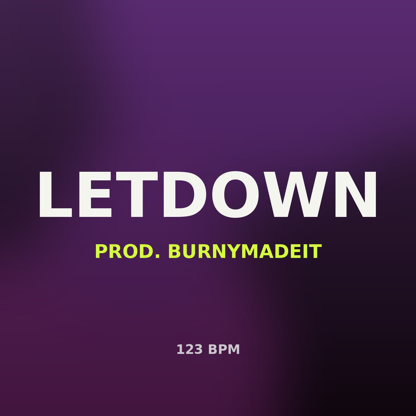 Letdown cover art