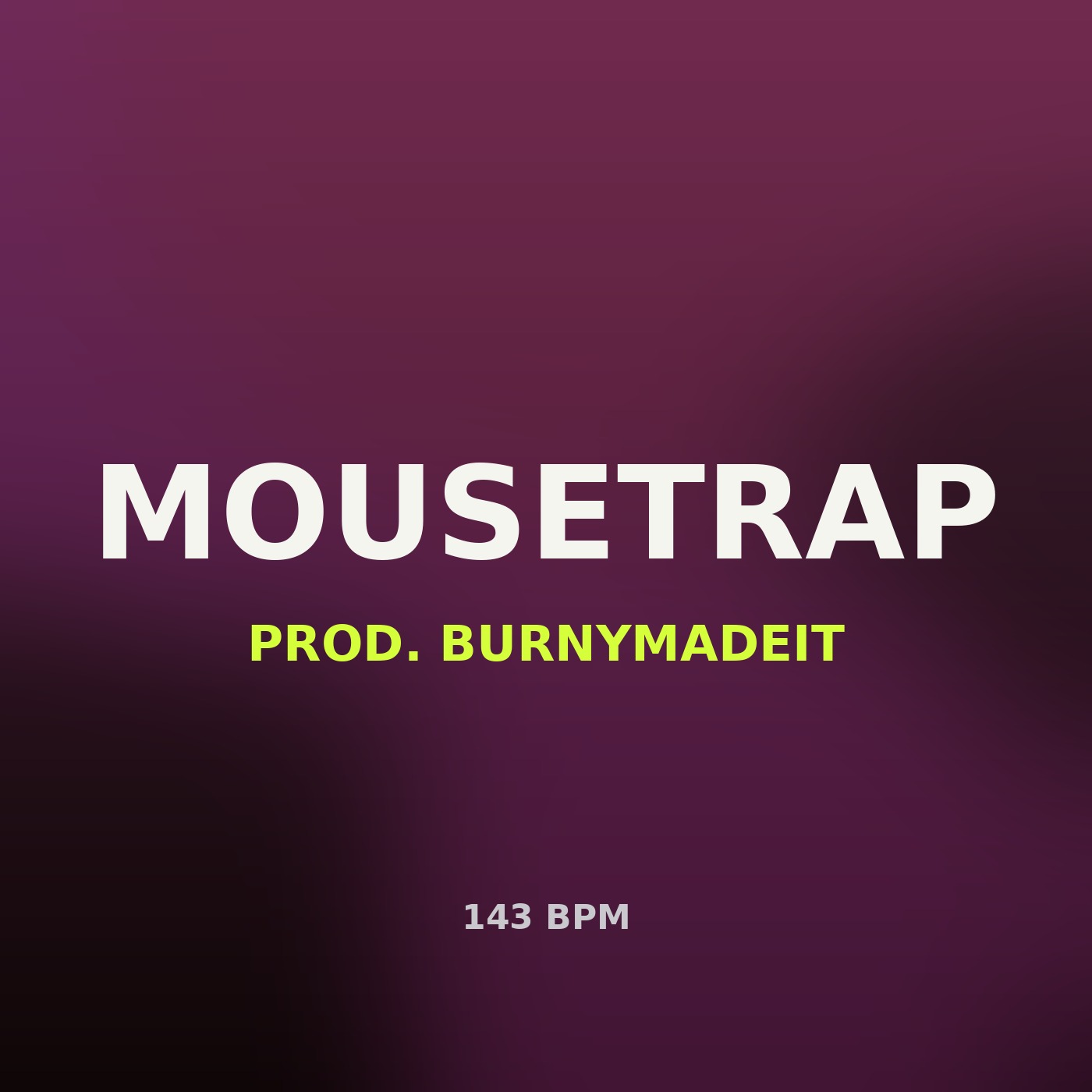 Mousetrap cover art