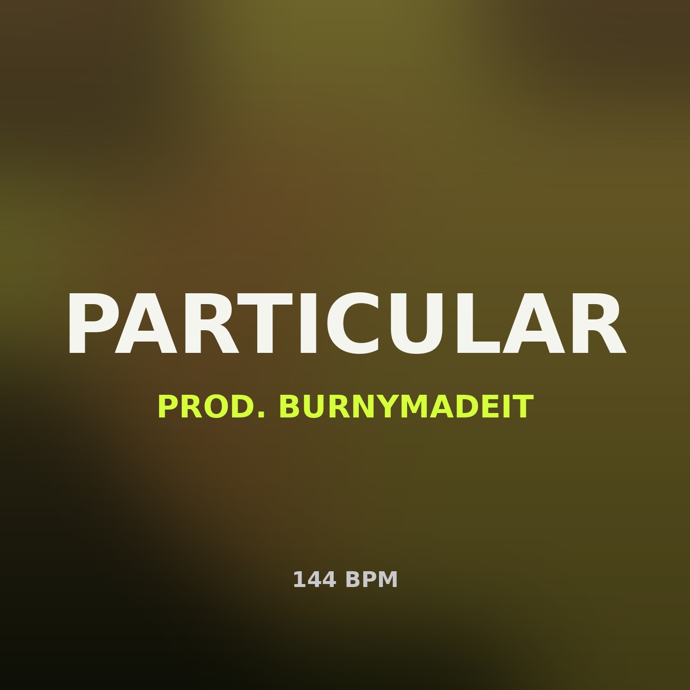 Particular cover art