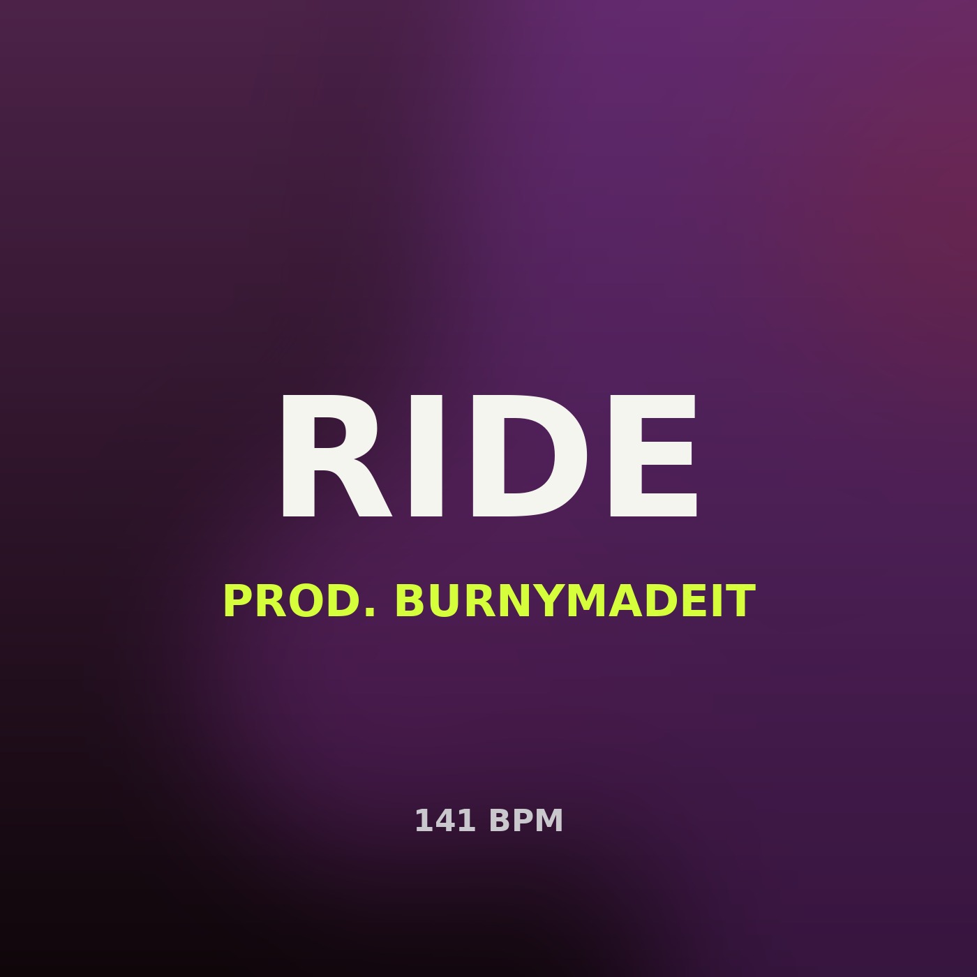 Ride cover art